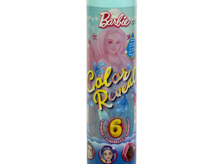 BARBIE COLOR REVEAL undinės siurprizų rinkinys, giliųjų vandenų serija (HRK12)