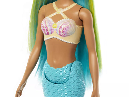 BARBIE DREAMTOPIA undinėlė melsvais plaukais (HRR03)