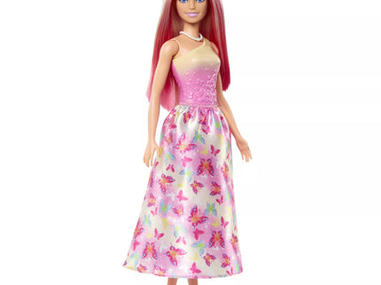 BARBIE DREAMTOPIA princesė rausva suknele (HRR08)