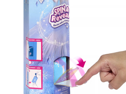 DISNEY FROZEN SPIN and REVEAL Elzos siurprizų rinkinys (HTG25)