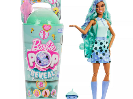 BARBIE POP REVEAL green tea surprise set, bubble tea series (HTJ21)
