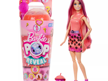 BARBIE POP REVEAL mango mochi siurprizų rinkinys, burbulinės arbatos serija (HTJ22)