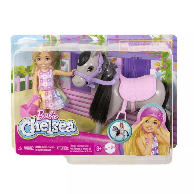 CHELSEA Doll and Pony Set (HTK29)