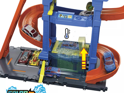 HOT WHEELS CITY playset – Tunnel Car Wash (HTN80)