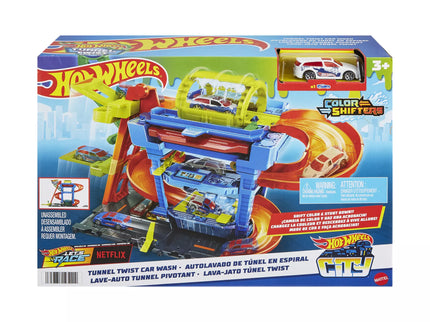 HOT WHEELS CITY playset – Tunnel Car Wash (HTN80)