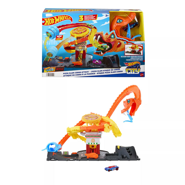 HOT WHEELS CITY set – Snake at the Pizzeria (HTN81)