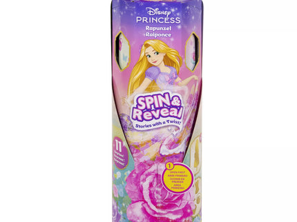 DISNEY PRINCESS SPIN and REVEAL Auksaplaukės siurprizų rinkinys (HTV86)