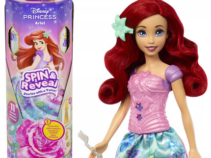 DISNEY PRINCESS SPIN and REVEAL Ariel's Surprise Set (HTV88)