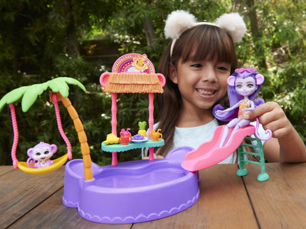 ENCHANTIMALS bedžionėlės baseino rinkinys