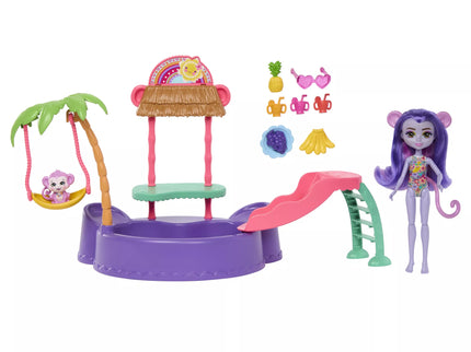 ENCHANTIMALS bedžionėlės baseino rinkinys