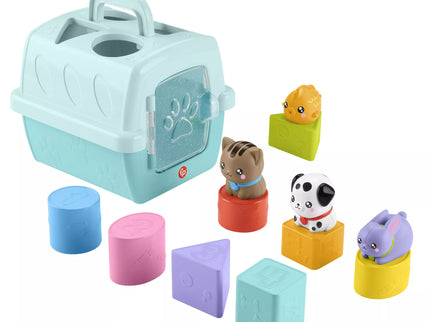 FISHER-PRICE formelių rūšiuoklė – Naminiai gyvūnėliai (HTW93)