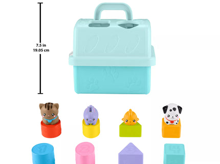 FISHER-PRICE formelių rūšiuoklė – Naminiai gyvūnėliai (HTW93)