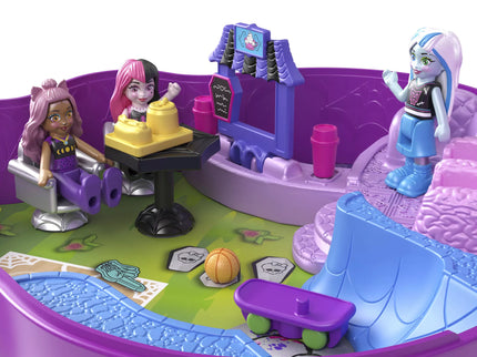 POLLY POCKET MONSTER HIGH tematikos pramogų rinkinys (HVV58)