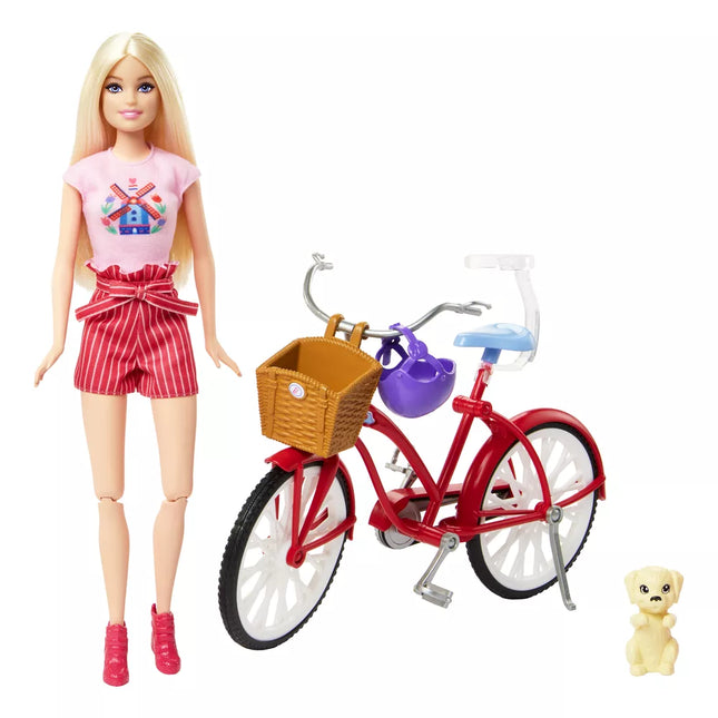 BARBIE Dolls and Bicycle Set (HWJ00)