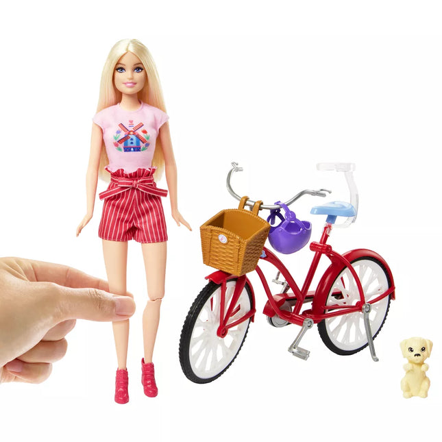 BARBIE Dolls and Bicycle Set (HWJ00)