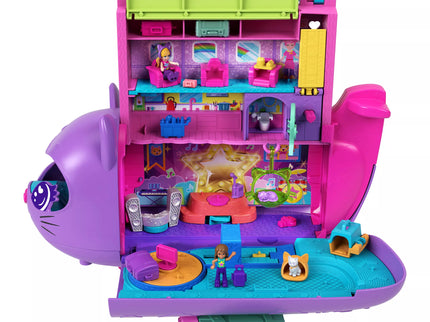 POLLY POCKET katinėlio lėktuvo žaidimų rinkinys (HWP19)