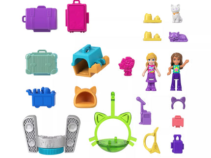 POLLY POCKET katinėlio lėktuvo žaidimų rinkinys (HWP19)