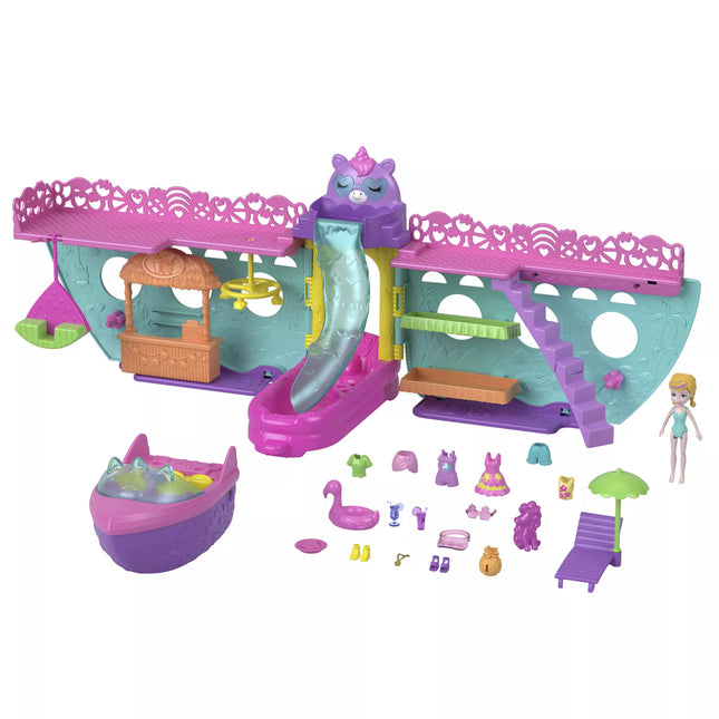 Polly Pocket Unicorn Ship Set (HWP26)