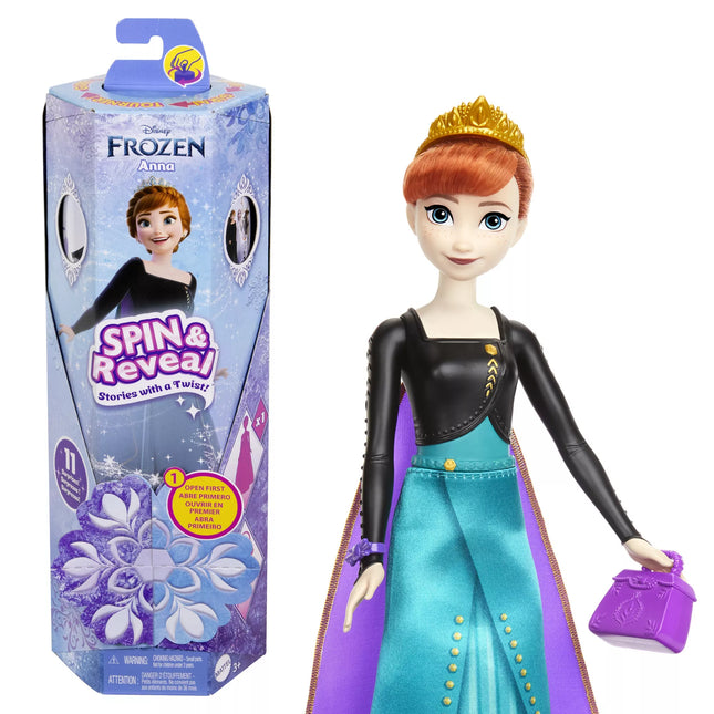 DISNEY FROZEN SPIN and REVEAL Anna's Surprise Set (HXD27)