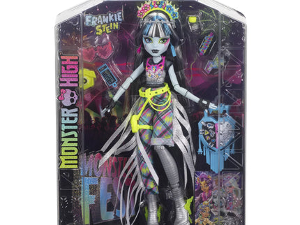 MONSTER HIGH lėlė Frenkė, muzikos festivalio serija (HXH79)