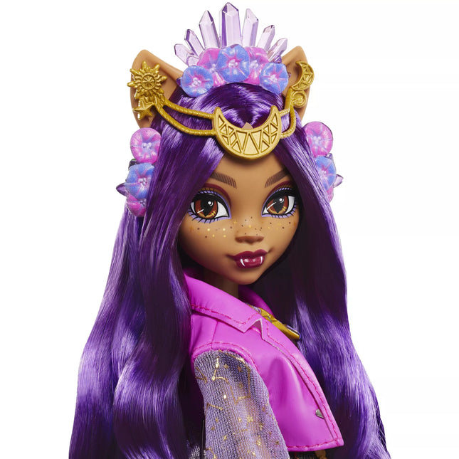 MONSTER HIGH Clawdeen Wolf Doll, Music Festival Series (HXH80)