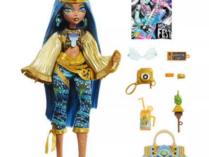 MONSTER HIGH lėlė Kleo, muzikos festivalio serija (HXH81)