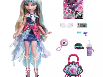 MONSTER HIGH lėlė Lagūna, muzikos festivalio serija (HXH82)
