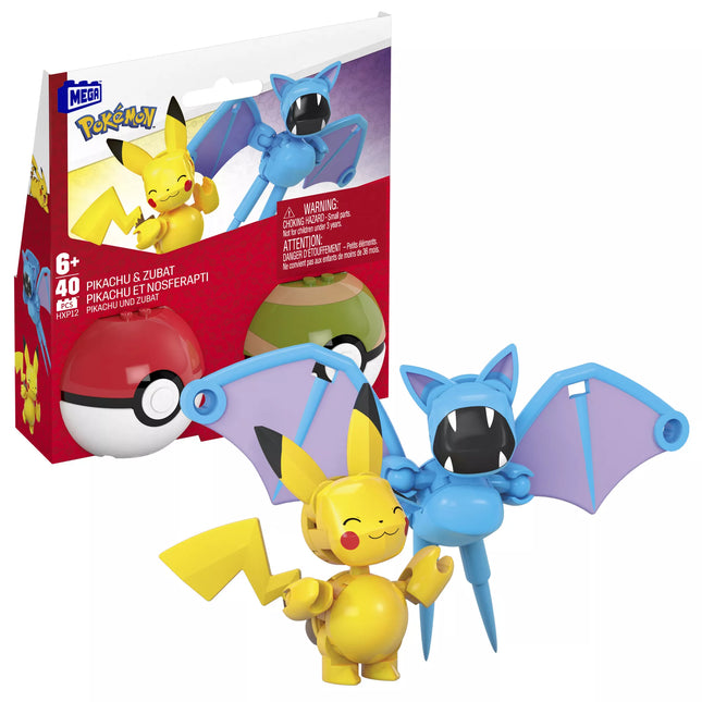 MEGA CONSTRUX POKEMON Two Poke Ball Pack (HXP11)