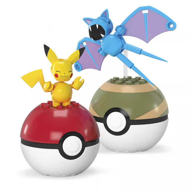 MEGA CONSTRUX POKEMON Two Poke Ball Pack (HXP11)