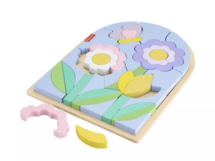 FISHER-PRICE Wooden Puzzle – Flowers (HXT97)
