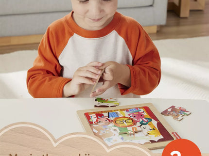 FISHER-PRICE medinė dėlionė (HXV15)