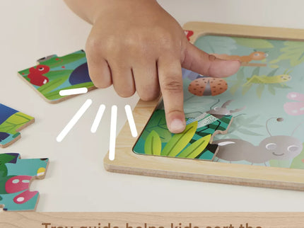 FISHER-PRICE medinė dėlionė (HXV15)