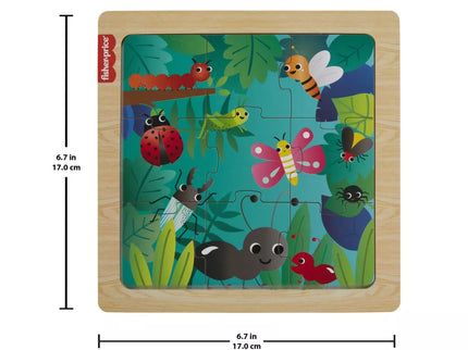 FISHER-PRICE medinė dėlionė (HXV15)