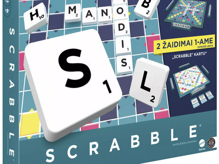 SCRABBLE žaidimas lietuvių kalba 2in1 (HXW10)