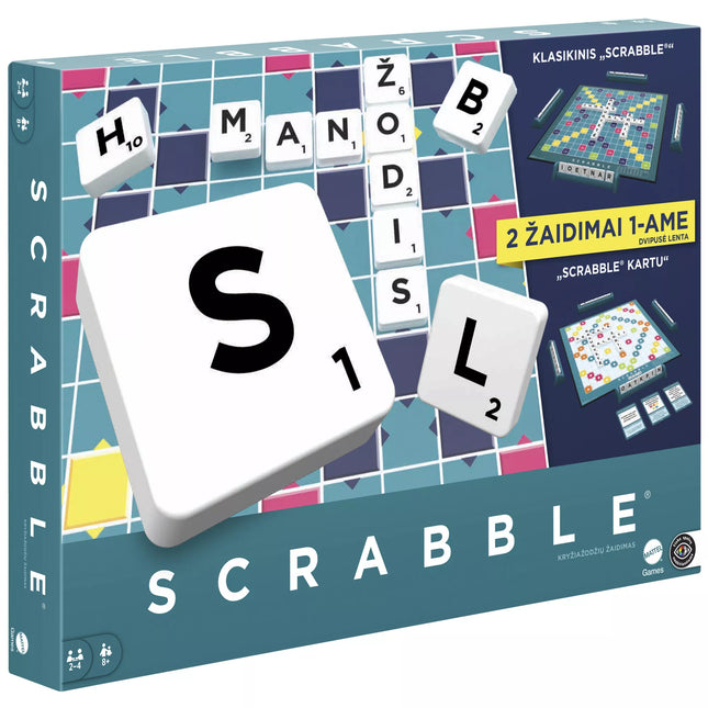 SCRABBLE 2-in-1 Game Lithuanian Edition (HXW10)