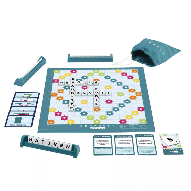 SCRABBLE 2-in-1 Game Lithuanian Edition (HXW10)