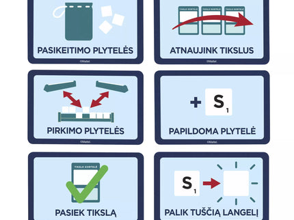 SCRABBLE žaidimas lietuvių kalba 2in1 (HXW10)