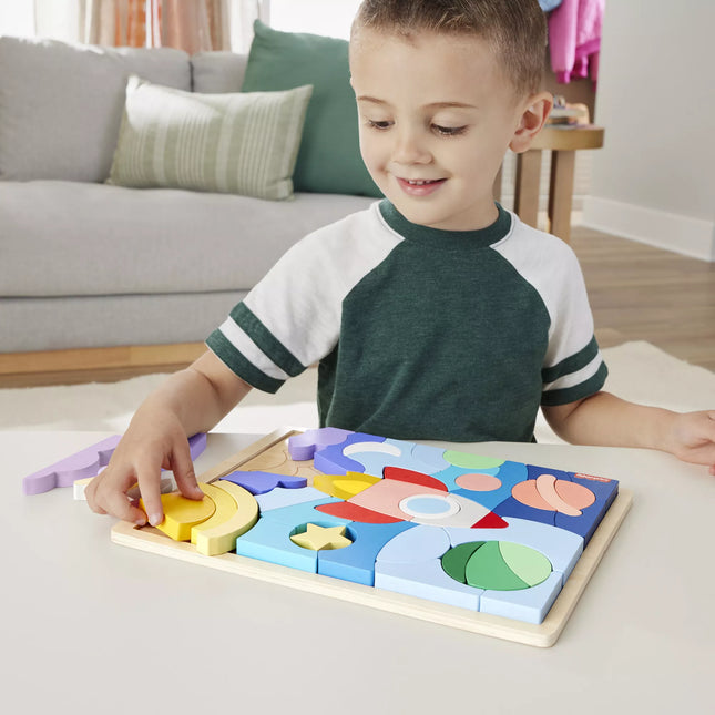 Fisher-Price Wooden Rocket Puzzle