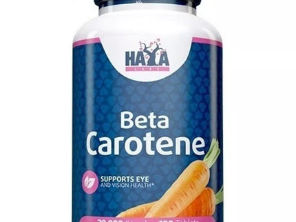 Beta Carotene (Vitamin A) 100 tablets Haya Labs