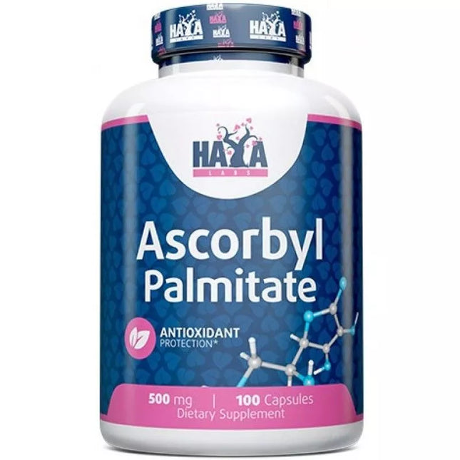 Haya Labs Ascorbyl Palmitate 100 capsules. Valid until 2025-11-30