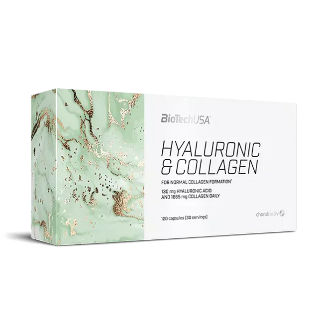Biotech Hyaluronic & Collagen 120 capsules