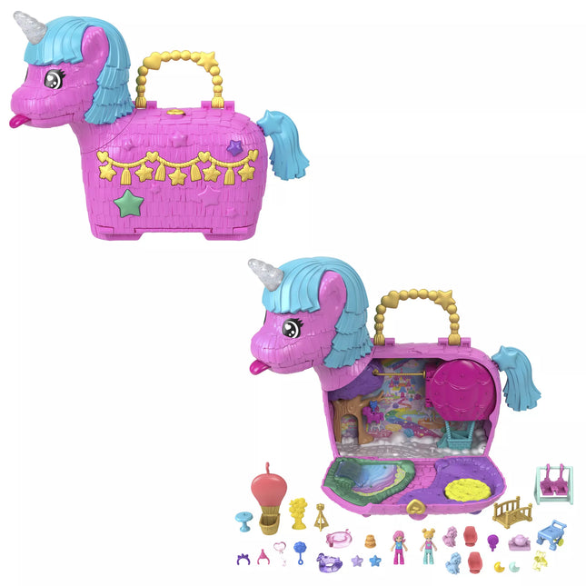 POLLY POCKET Unicorn Piñata Playset (HYD96)