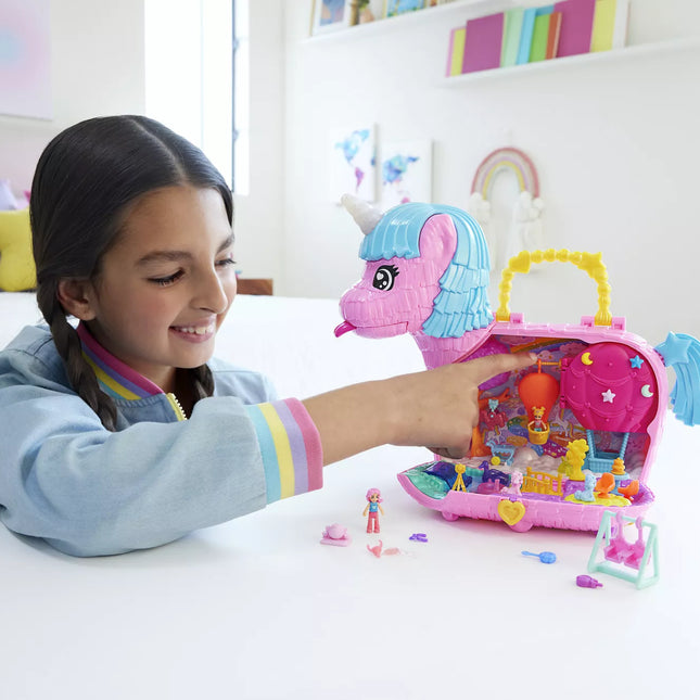 POLLY POCKET Unicorn Piñata Playset (HYD96)