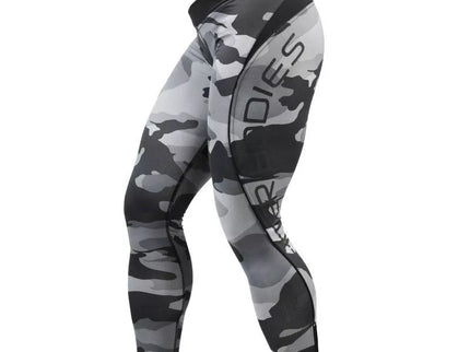 Better Bodies Camo Long Tights (Grey)