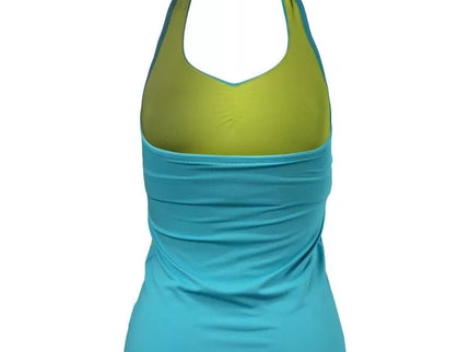 Better Bodies Halterneck Tank Top (Aqua/Blue)