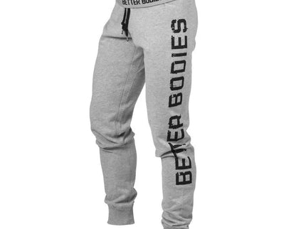 Better Bodies Slim Sweatpant (Grey/Melange)