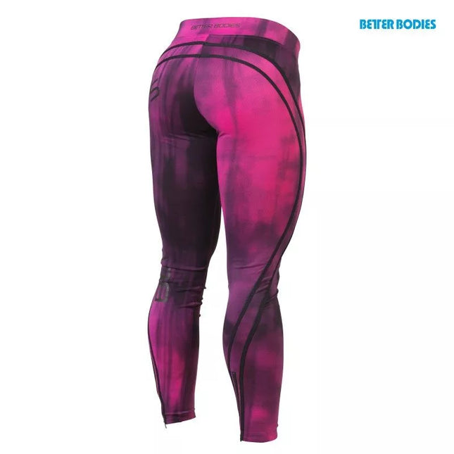 Better Bodies Grunge Tights (Hot/Pink)
