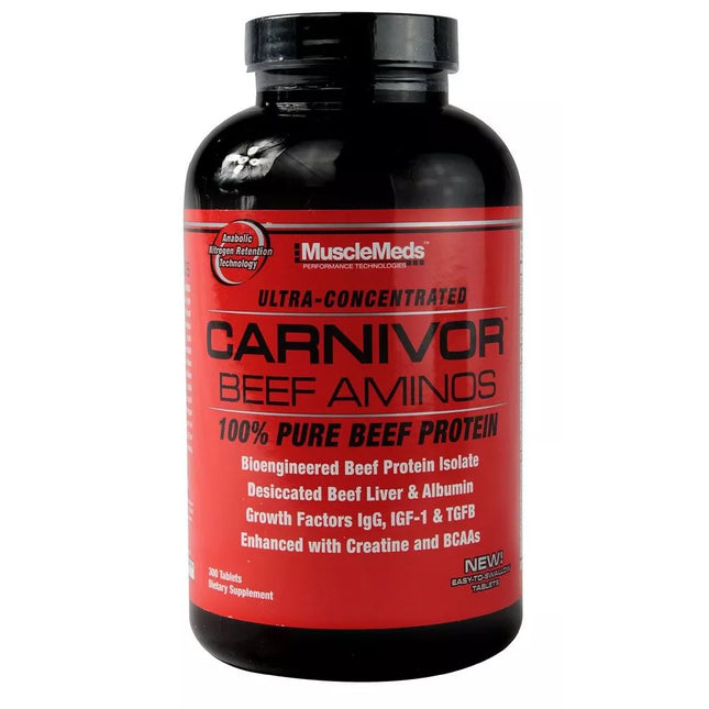 MuscleMeds Carnivor Beef Aminos 300 Tablets
