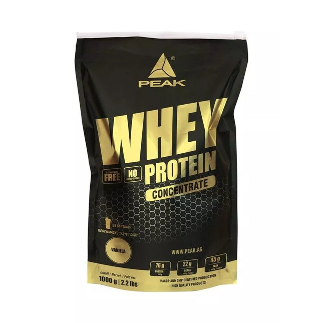 Peak Whey Protein Concentrate 900 g.