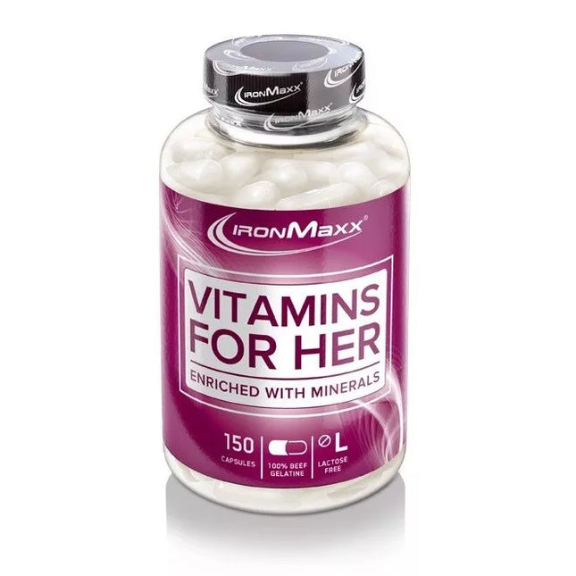 IronMaxx Vitamins For Her 150 caps.